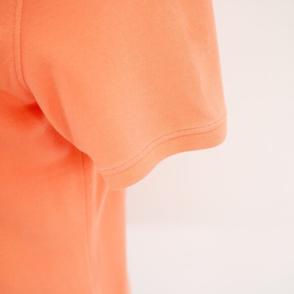 Brax Feel Good 40‎ Orange Short Sleeve Collared Polo Shirt Top - Picture 4 of 8